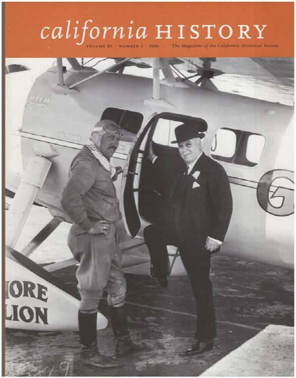 Image for California History (Volume 83, No 3, 2006) California History (Volume 83, No 3, 2006)