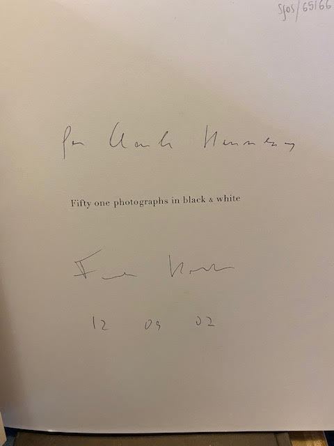 Image for Horvat : Fifty One Photographs in Black & White Horvat : Fifty One Photographs in Black & White