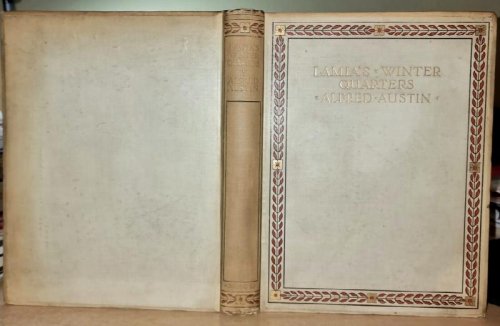 Image for Lamia's Winter-Quarters By Alfred Austin . Lamia's Winter-Quarters By Alfred Austin .