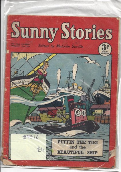 Image for Sunny Stories - January 17th 1955 Sunny Stories - January 17th 1955