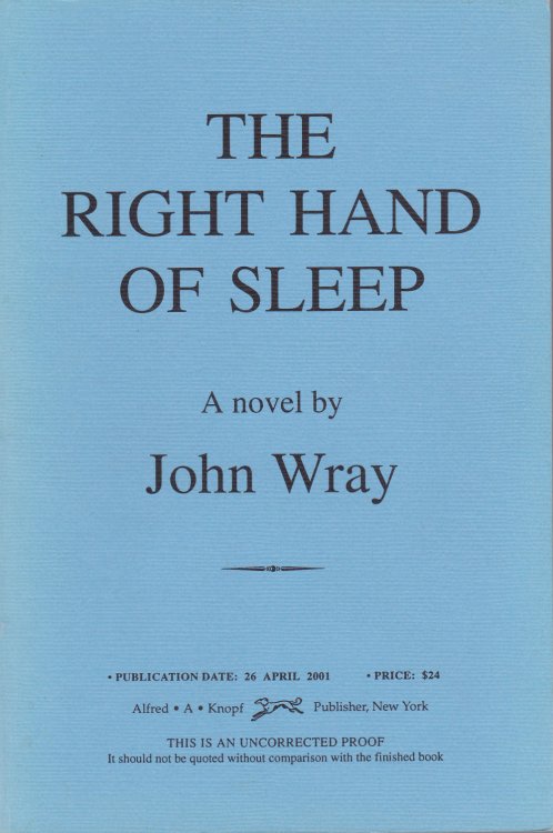 Image for THE RIGHT HAND OF SLEEP. THE RIGHT HAND OF SLEEP.