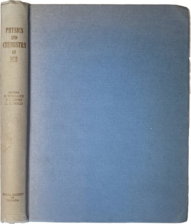 Image for Physics and Chemistry of Ice. Papers presented at the Symposium on the Physics and Chemistry of Ice, held in Ottawa, Canada, 14-18 August 1972. Physics and Chemistry of Ice. Papers presented at the Symposium on the Physics and Chemistry of Ice, held in Ottawa, Canada, 14-18 August 1972.