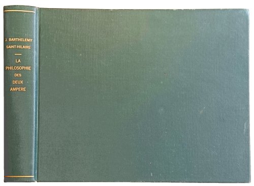 Image for Philosophie des Deux Ampere. Philosophie des Deux Ampere.