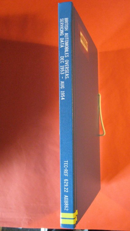 Image for British Automobiles Overseas Servicing Data Nos. 1 -- 5 British Automobiles Overseas Servicing Data Nos. 1 -- 5