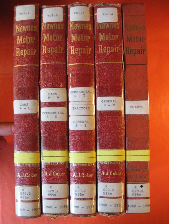 Image for Newnes Motor Repair (four Volume Set with Newnes Motor Repair charts) Newnes Motor Repair (four Volume Set with Newnes Motor Repair charts)