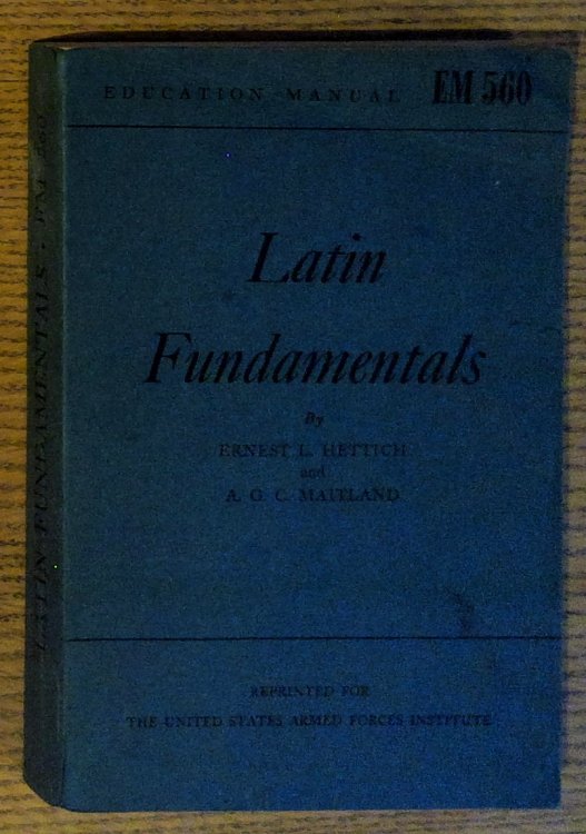 Image for Latin Fundamentals Latin Fundamentals