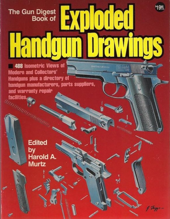 Image for The Gun Digest Book of Exploded Handgun Drawings The Gun Digest Book of Exploded Handgun Drawings