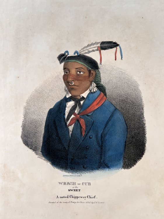 Image for Weesh-Cub or the Sweet. A Noted Chippeway Chief. Weesh-Cub or the Sweet. A Noted Chippeway Chief.