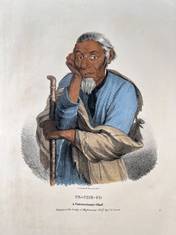 Image for Pe-Che-Co. A Pottowattomie Chief. Pe-Che-Co. A Pottowattomie Chief.