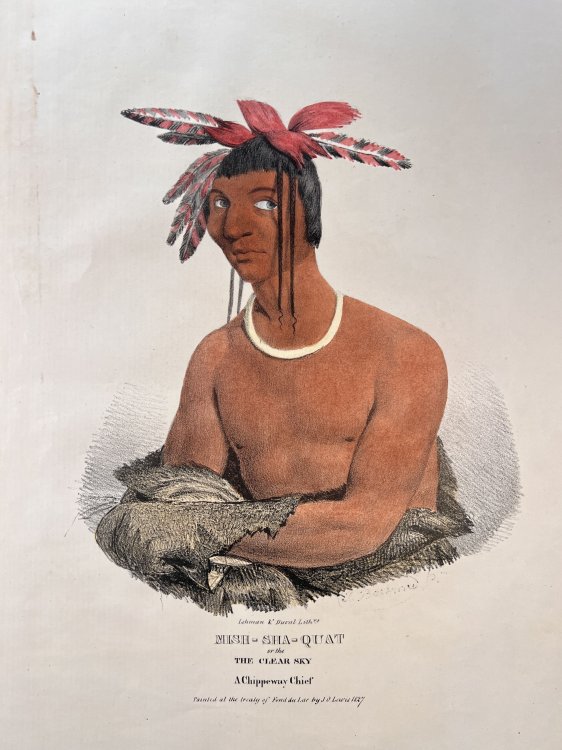 Image for Mish-Sha-Quat or the Clear Sky. A Chippeway Chief. Mish-Sha-Quat or the Clear Sky. A Chippeway Chief.