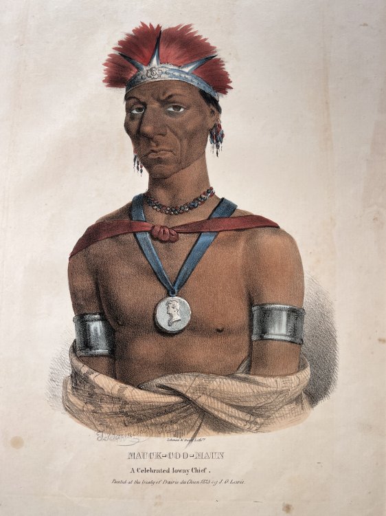 Image for Mauck-Coo-Maun. A Celebrated Ioway Chief. Mauck-Coo-Maun. A Celebrated Ioway Chief.