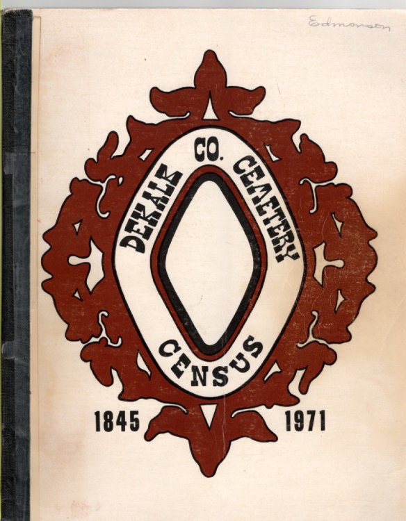 Image for DeKalb County Cemetery Census 1845-1971 DeKalb County Cemetery Census 1845-1971