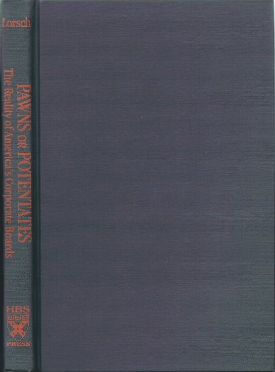 Image for Pawns or Potentates: The Reality of America's Corporate Boards (Cambridge Studies in Philosophy) Pawns or Potentates: The Reality of America's Corporate Boards (Cambridge Studies in Philosophy)