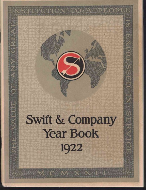Image for Swift & Company Year Book 1922 Covering the Activities of the Year 1921 Swift & Company Year Book 1922 Covering the Activities of the Year 1921