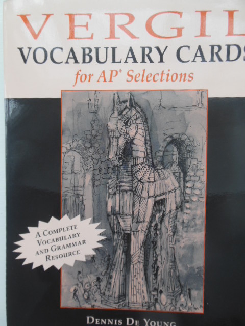 Image for Vergil Vocabulary Cards for AP Selections Vergil Vocabulary Cards for AP Selections