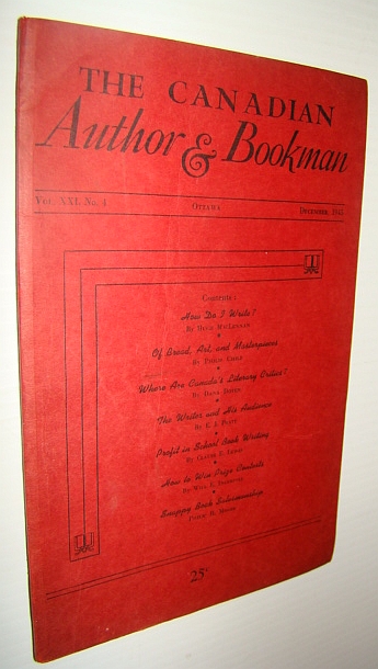 Image for The Canadian Author and Bookman, December 1945 The Canadian Author and Bookman, December 1945