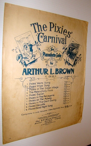 Image for The Pixies' Prize Song - Sheet Music for Pianoforte Solo The Pixies' Prize Song - Sheet Music for Pianoforte Solo