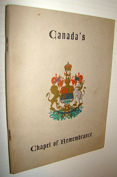 Image for Canada's Chapel of Remembrance Canada's Chapel of Remembrance